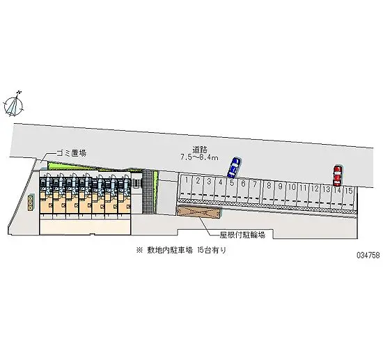 ★手数料０円★掛川市青葉台 月極駐車場